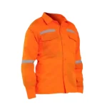 CAMISA DRILL CON CINTA REFLECTIVA - Imagen 2