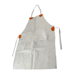 MANDIL DE CUERO CROMO