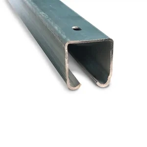 RIEL U 100 GALVANIZADO 3 MTS