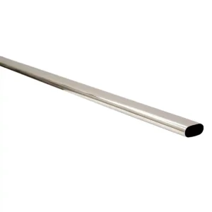 TUBO OVALADO CROMADO